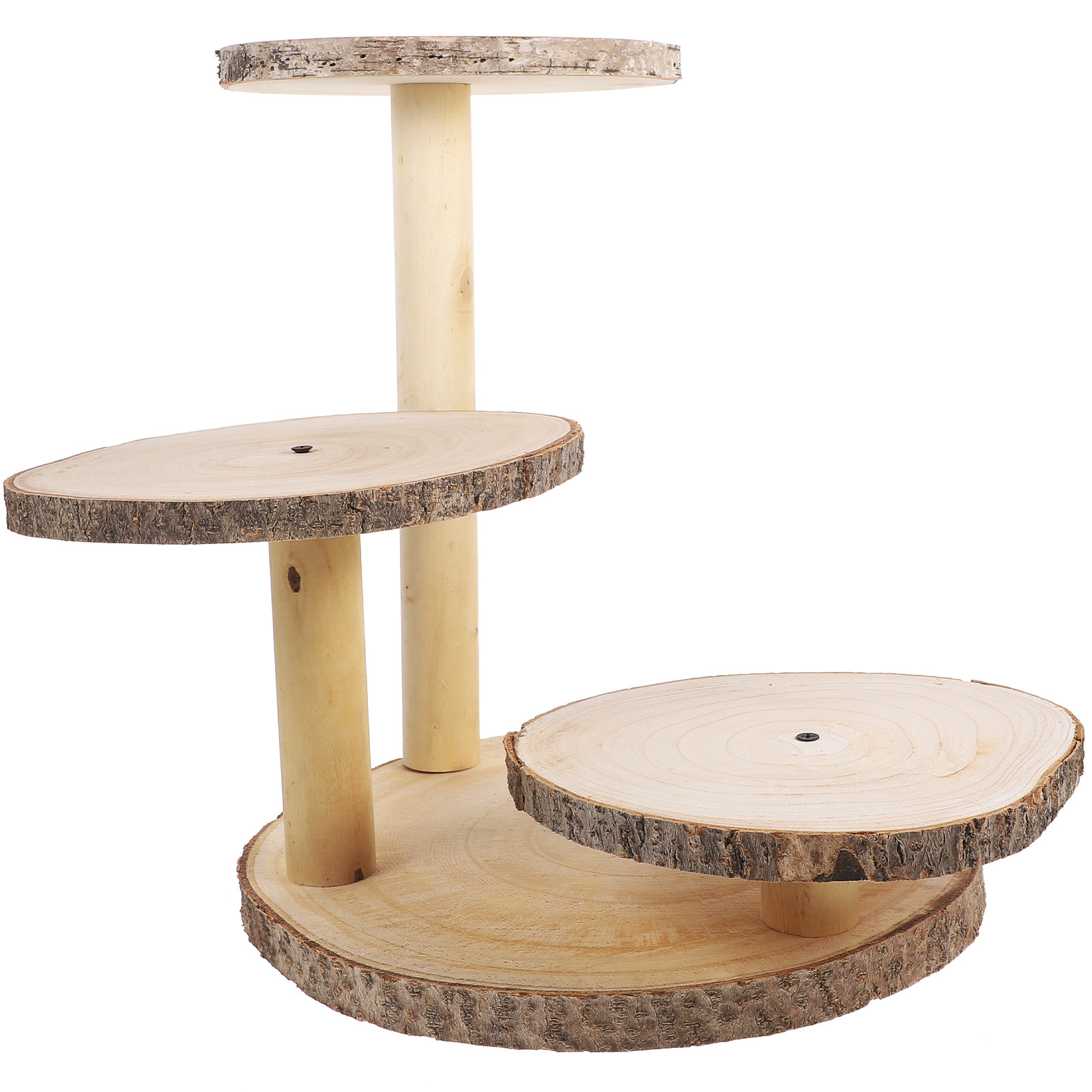 Suporte de Bolo de Madeira Rús - Cupcake Stand Tier avaliação e preço