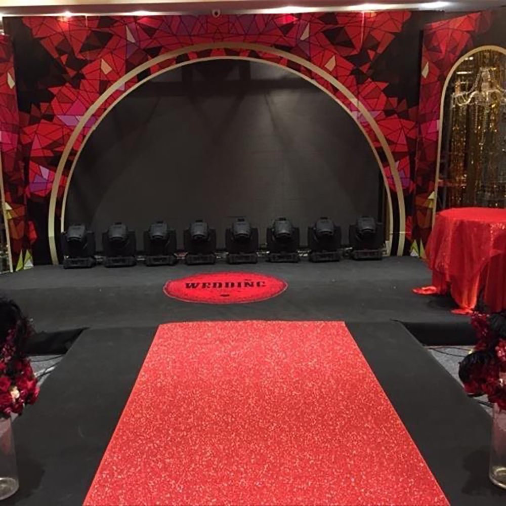 Moderno e elegante para palco  - Flower Wall Panel avaliação e preço